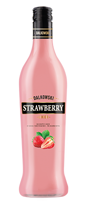 Dalkowski Likiery i nalewki Dalkowski Strawberry Likier O Smaku Śmietankowo Truskawkowym